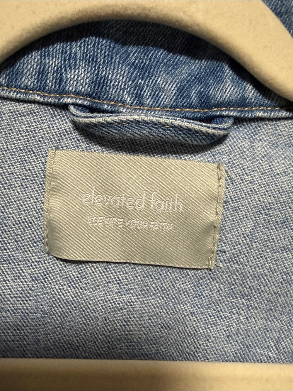 Sezane Light Blue Denim Jacket - Classic Jean Jacket - Picture 2 of 10